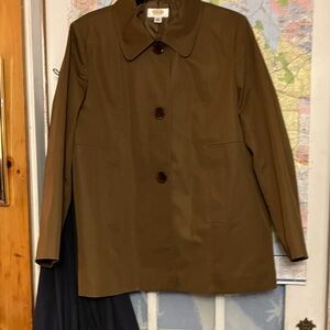 Talbots Women's Brown Trench Coat
